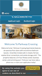 Mobile Screenshot of parkwaycrossing-apts.com